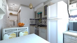 Дизайн маленькой квартиры с намеком на Прованс